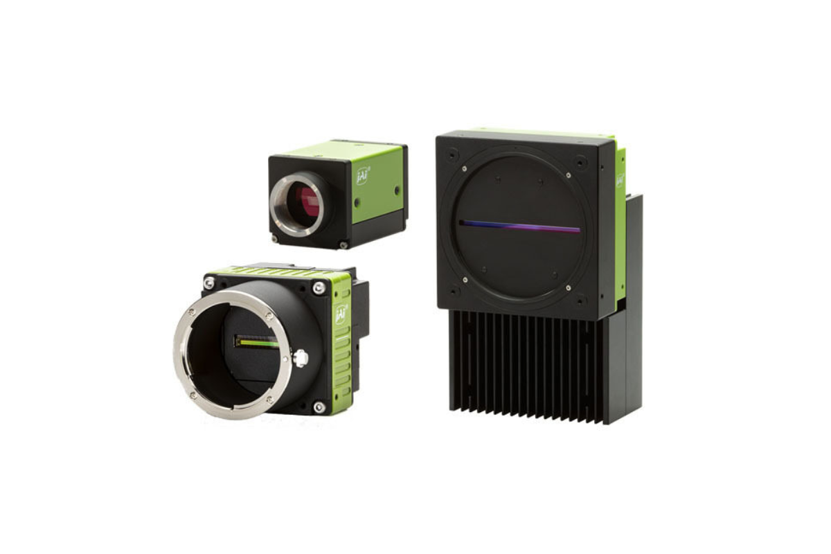 JAI sweep series line scan monochrome, trilinear and bilinear camera models front view