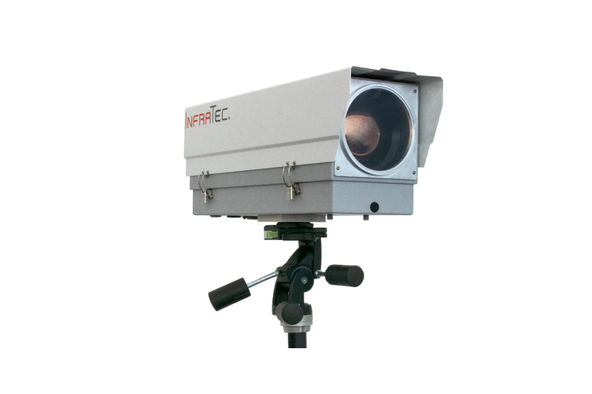 InfraTec VarioCAM HD Z security camera inside a protective housing