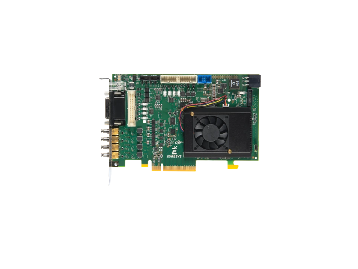 Euresys CXP-12 quad frame grabber front view