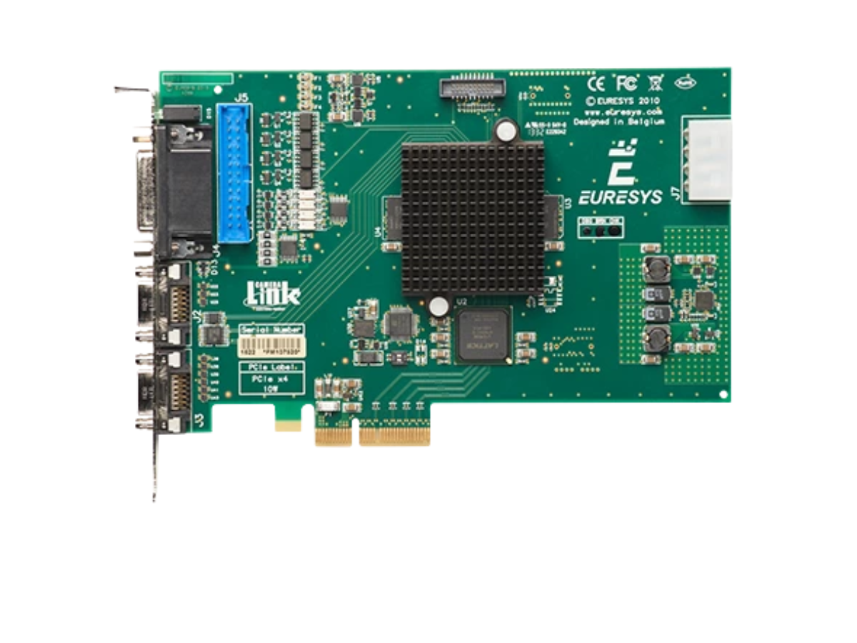 Euresys grablink full frame grabber top view