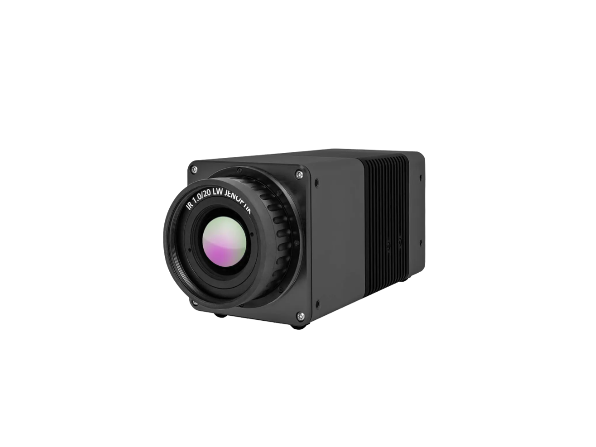 InfraTec VarioCAM HDx head security 600 camera with lens, side view